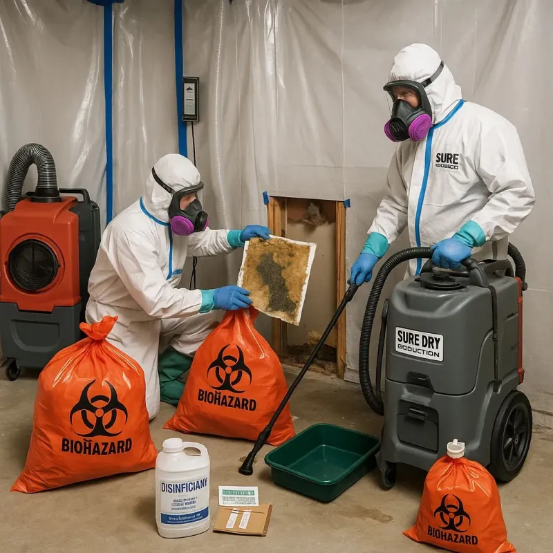 Contaminated Water Handling Protocols process in Kiantone, NY