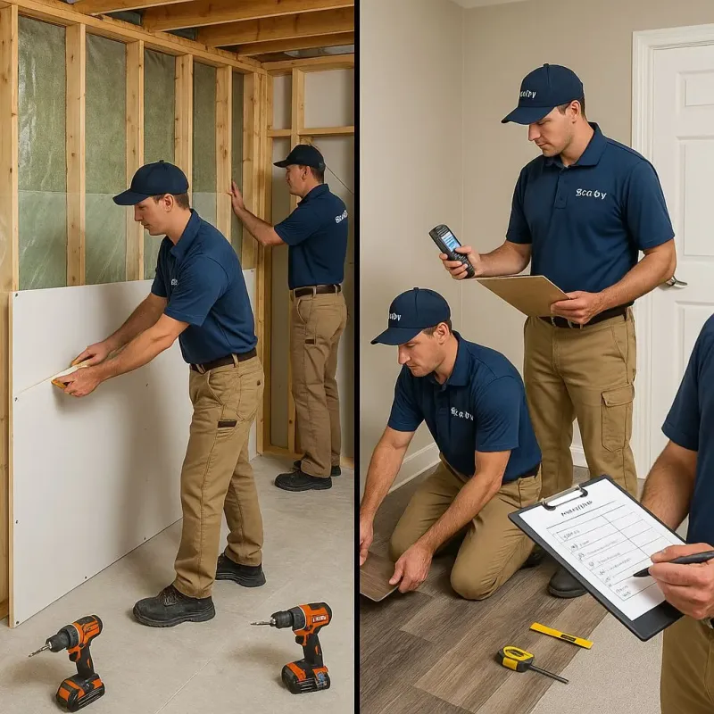 Repairs and Reconstruction process in Kiantone, NY